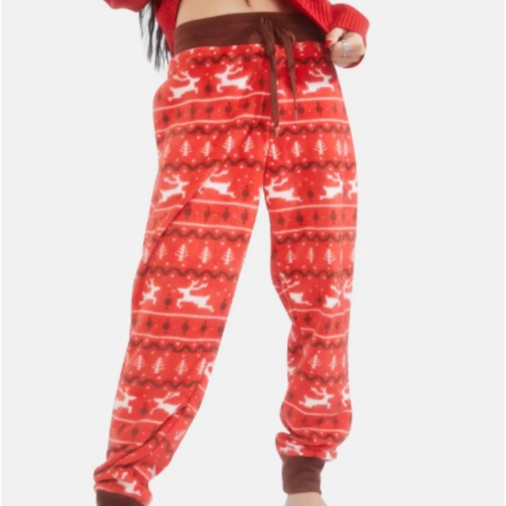 Tipsy Elves Cozy Reindeer Lounge Pants